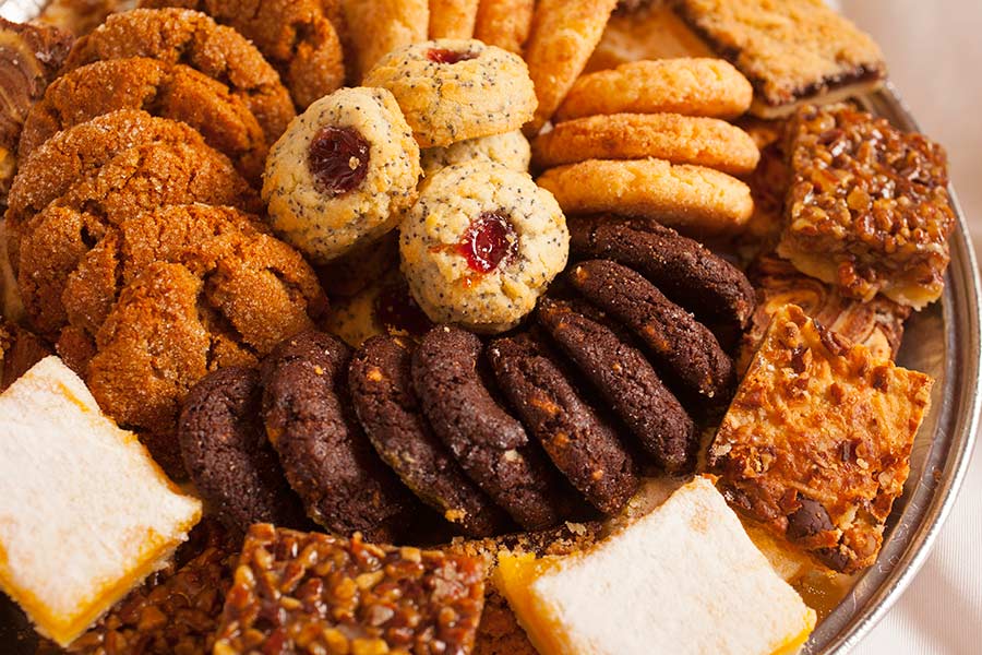 Assorted Cookie and Bar Tray at Nichole's Fine Pastry, Fargo, ND