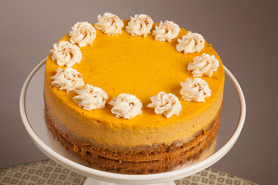 Pumpkin Cheesecake at Nichole's Fine Pastry, Fargo, ND
