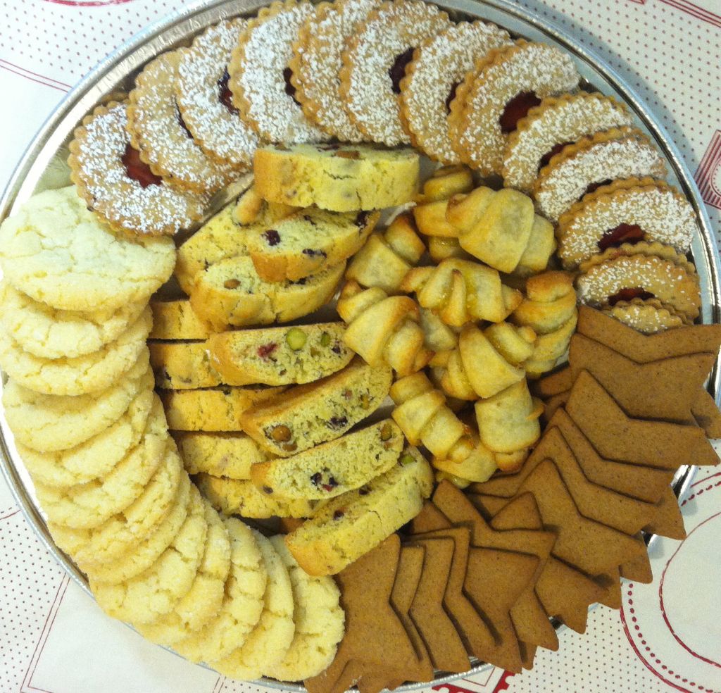 Holiday Cookie Tray at Nichole's Fine Pastry, Fargo, ND