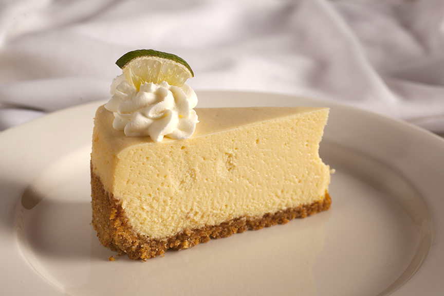 Slice of Key Lime Pie at Nichole's Fine Pastry, Fargo, ND