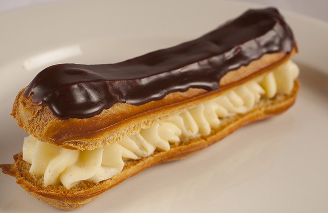 Éclair at Nichole's Fine Pastry, Fargo, ND