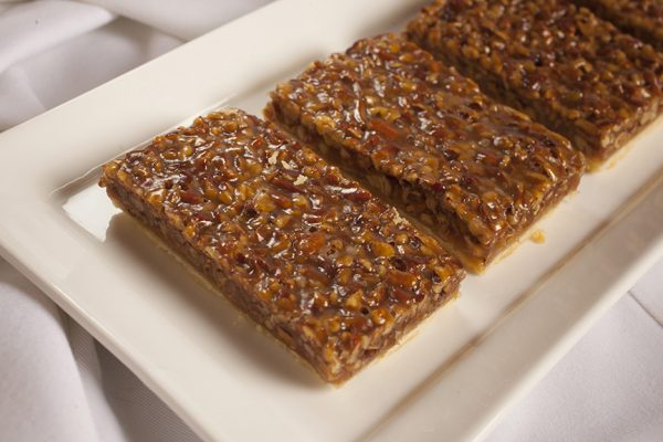 Caramel Pecan Bars at Nichole's Fine Pastry