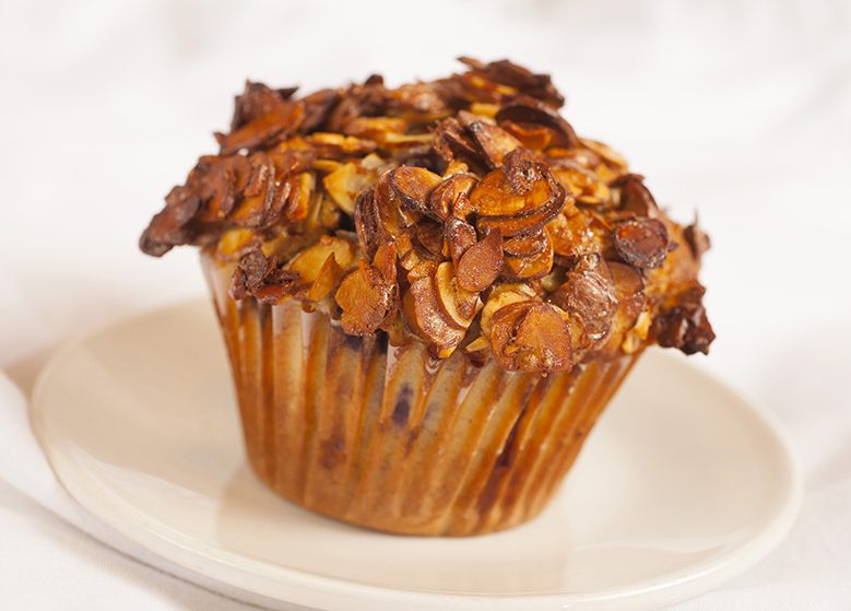 Blueberry Almond Muffin at Nichole's Fine Pastry, Fargo, ND