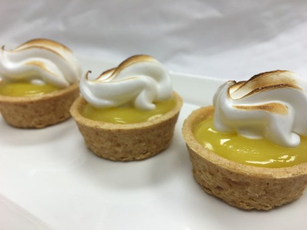 Lemon Curd Tartlets at Nichole's Fine Pastry, Fargo, ND