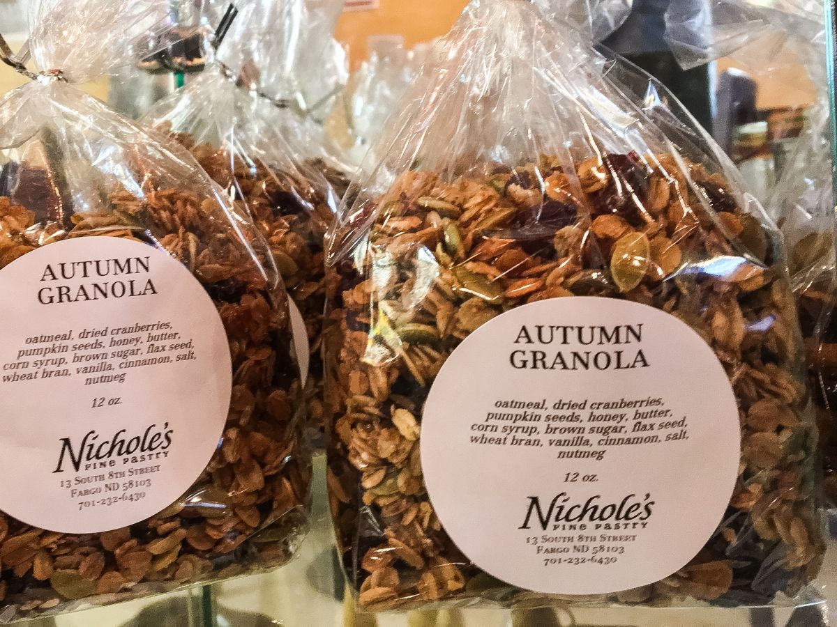 Autumn Granola at Nichole's Fine Pastry, Fargo, ND