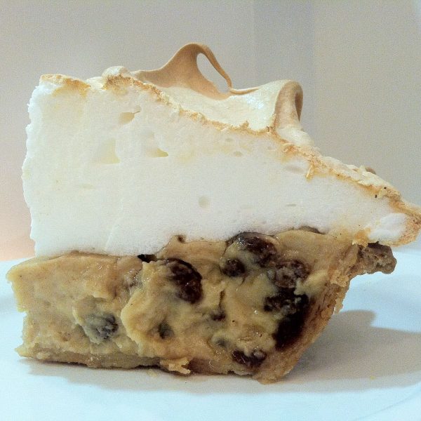 Sour Cream Raisin Pie at Nichole's Fine Pastry, Fargo, ND