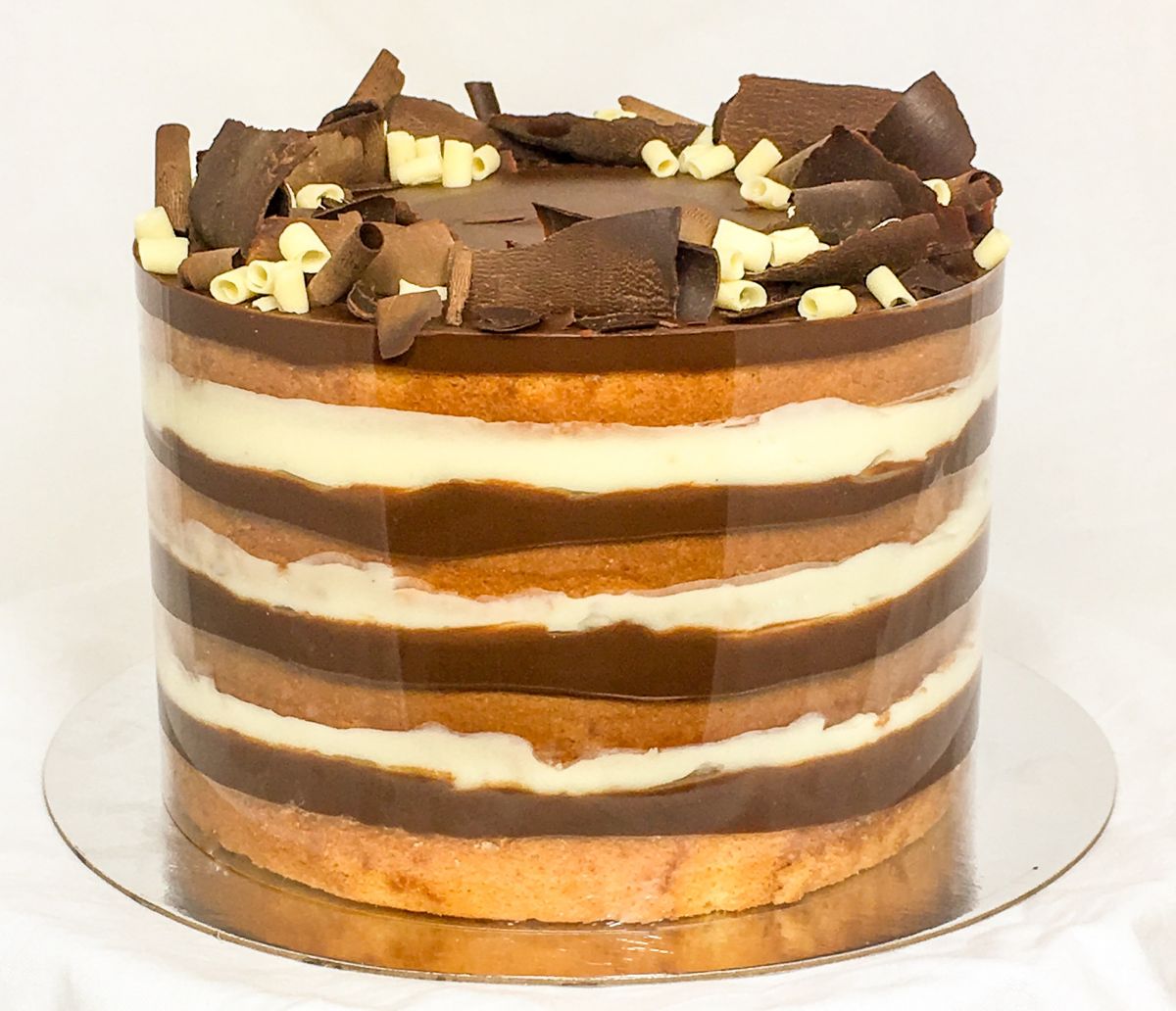 Boston Cream Cake Nichole's Fine Pastry