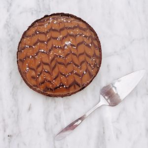 Chocolate Caramel Sea Salt Tart