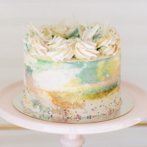 Watercolor Cake