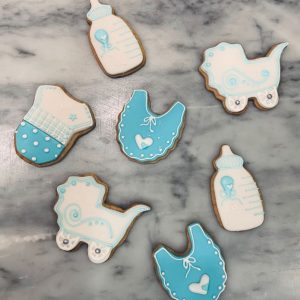 Sugar Cookies for a Baby Shower