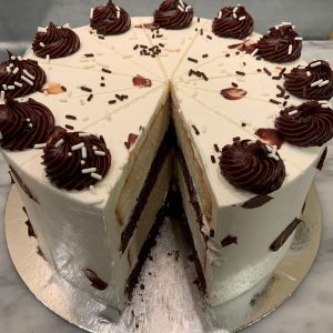 Zebra Stripe Cake