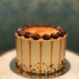 Chocolate Caramel Sea Salt Cake