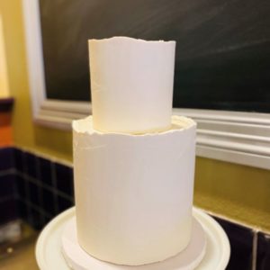 Tall 2-tier cake